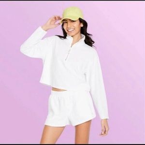 NWT STONEY CLOVER LANE X TARGET TERRY ZIP UP